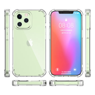Mobile Phone Cases 1.5mm Transparent TPU Clear Case for Samsung and iPhone Models