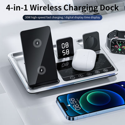 Wireless Charging Dock for Earphone and Watch ABS Shell 9V/12-4A Output Station