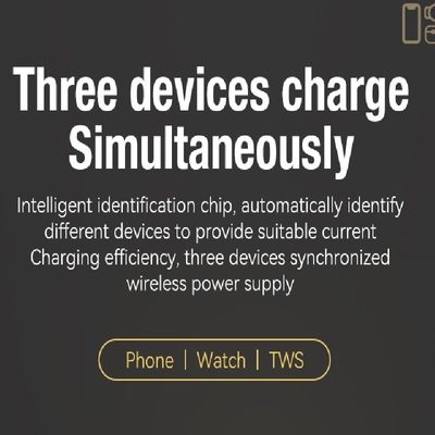 Clock Chargers Essential Multifunctional QC3.0 Wireless Charger with Alarm Clock